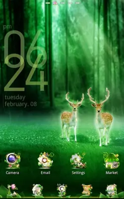 Forest GOLauncher EX Theme android App screenshot 3